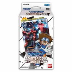 Digimon Card Game - Machine Black Starter Deck + Booster Pack - ST-5 - New Seale - Image 1