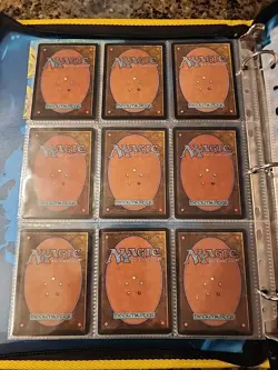 Vintage Magic The Gathering Binder Collection Card Lot MTG 1993-2003 - Image 5