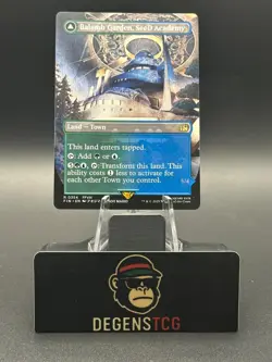 Balamb Garden, SeeD Academy 0354 Borderless Final Fantasy Regular non foil MTG - Image 1