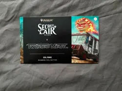 MTG Secret Lair PlayStation Twisted Metal Sol Ring Rainbow Foil Edition IN HAND - Image 1