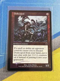 Magic the Gathering MTG Apocalypse DODECAPOD Foil - Image 1