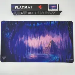 Ultra Pro Cavern of Souls Playmat Stitched Edge Lost Caverns of Ixalan MTG CIB - Image 1