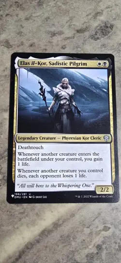 Elas il-Kor, Sadistic Pilgrim The List Reprints Regular Legendary UC MTG NM - Image 1