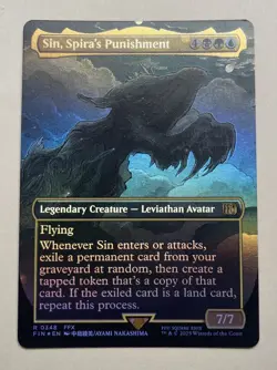 Sin, Spira's Punishment (Borderless) Final Fantasy Foil - Image 1