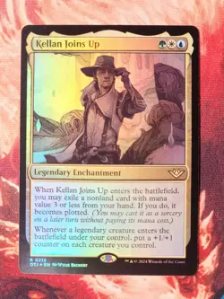 Kellan Joins Up Outlaws of Thunder Junction Foil Magic Gathering MTG OTJ - Image 1
