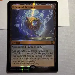 MTG 4x Foil Sphere Of Resistance Kaladesh Inventions Masterpiece x4 - Image 5