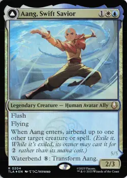 Aang, Swift Savior, 204, TLA, Foil - Image 1