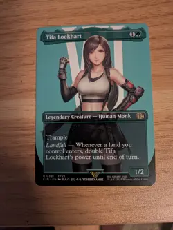 MTG Tifa Lockhart Borderless FF NM - Image 1