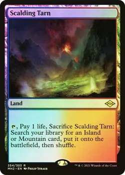 Scalding Tarn - Rare FOIL NM - Modern Horizons 2 - Image 1