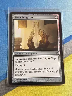 Magic the Gathering MTG Born of the Gods SIREN SONG LYRE Foil - Image 1