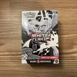 Pokemon WHITE FLARE Booster Bundle Box New Factory Sealed Cards 6 Packs TCG - Image 1