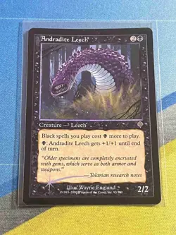 Magic the Gathering MTG Invasion ANDRADITE LEECH Foil - Image 1