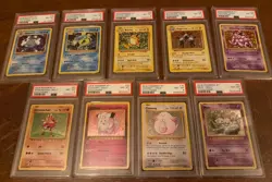 2016 Pokemon XY Evolutions Lot Of 9 Holos - All PSA 8 - Image 1