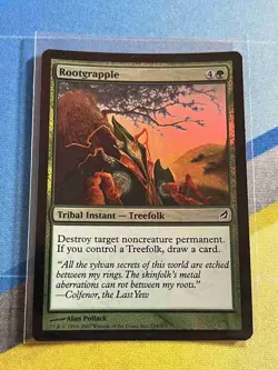 Magic the Gathering MTG Lorwyn ROOTGRAPPLE Foil - Image 1
