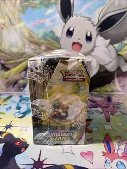 Pokemon TCG Sword & Shield Brilliant Stars Booster Box Factory Sealed - Image 2