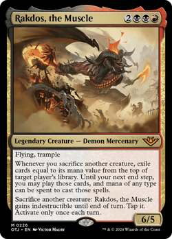 Rakdos, the Muscle Outlaws of Thunder Junction - Near Mint Foil - Image 1