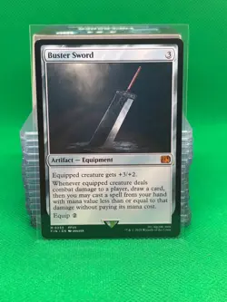 Buster Sword - Final Fantasy MTG 0255 - Image 1