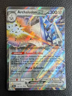 Archaludon ex - 130/191 Surging Sparks (Pokemon) Double Rare - Image 1