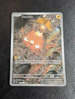 Stunfisk - 202/191 Surging Sparks (Pokemon) Full Art Illustration Rare - Image 1