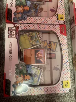 Pokemon Scarlet Violet 151 Poster Collection Sealed Box 820650853166 - Image 1