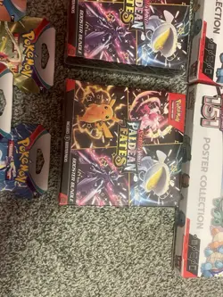 Pokemon TCG Scarlet & Violet Paldean Fates Booster Bundle, 6-Pack, New Sealed - Image 1