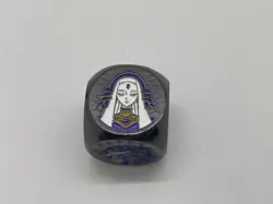 Yugioh Shaddoll - Amanda Lapalme Manamoon Mana Moon - 6-Sided Metal Dice X1 - Image 2