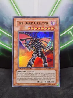 Yugioh The Dark Creator RGBT-ENSE1 Super Rare Limited Edition NM - Image 1