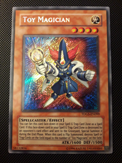 Yu-Gi-Oh! Toy Magician, TDGS-EN099, Secret Rare, 2. Edition, Englisch, Excellent - Image 1