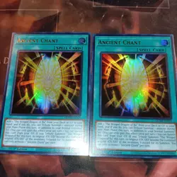 Yugioh - 1x Ancient Chant - MZMI-EN069 Ultra Rare 1st Edition NM - Image 1