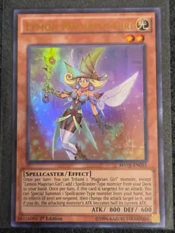 1x (VLP) Lemon Magician Girl - MVP1-EN051 - Ultra Rare - 1st Edition YuGiOh - Image 1