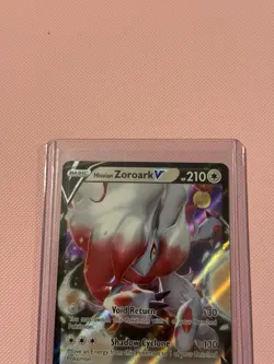 Pokemon TCG Hisuian Zoroark v Holo Card 146/196 Swsh11: Lost Origin NM - Image 2