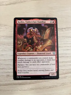 Kediss, Emberclaw Familiar CMR #188 Commander Legends MTG Magic Card English NM - Image 1