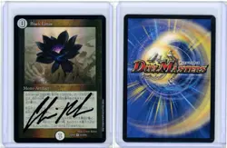 Black Lotus EX18 S1/S15 Duel Masters MTG Collaboration Foil Signed By Chris Rahn - Image 3