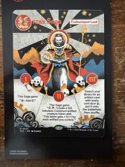 Urza's Saga 🔥 Borderless NonFOIL 🔥 MTG NM (0021) Encyclopedia Secret Lair - Image 1