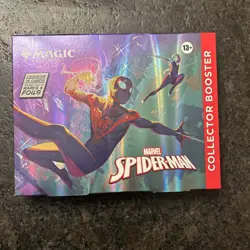 Magic The Gathering MTG Spider-Man Marvel Collector Booster Factory Sealed Box - Image 1