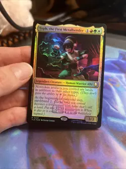 Toph, the First Metalbender #247 (Foil) (NM) TLA Magic MTG - Image 1