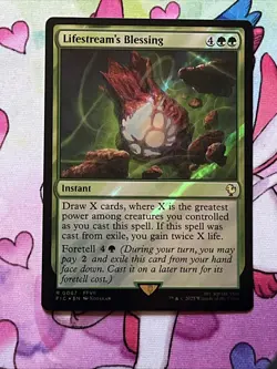 Lifestream's Blessing (Surge Foil) Commander: Final Fantasy Foil - Image 1