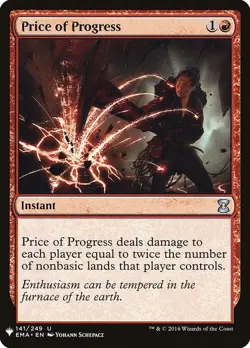 MTG Price of Progress, NM-Mint, English The List Reprints - Image 1