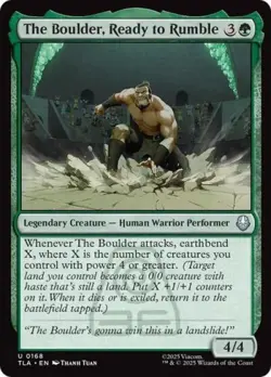 ~ The Boulder, Ready to Rumble ~ NM ~ MTG: Avatar ~ MTG ~ - Image 1