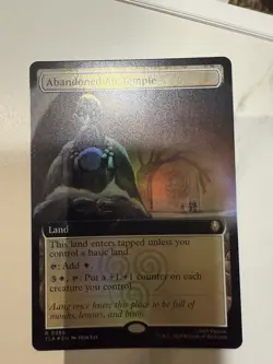 Abandoned Air Temple - Extended Foil - Avatar MTG - Ships Now! - Image 1