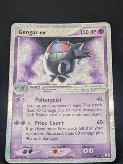 Gengar ex 108/112 Firered & Leafgreen Holo Ultra Rare Pokemon TCG Nintendo MP - Image 3