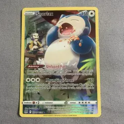 Snorlax TG10/TG30 Ultra Rare SWSH11: Lost Origin Trainer Gallery Pokemon TCG - Image 1