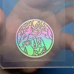 Mega Charizard X EX UPC Ultra Premium Collection Silver Metal Coin 2025 Pokemon - Image 1
