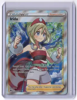 Irida (Full Art) 186/189 Ultra Rare Holo NM Pokemon SWSH10: Astral Radiance - Image 1
