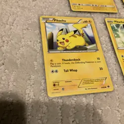 Six Pokemon TCG 12-2020 Pikachu Vintage Rare MINT - Image 4