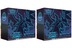 Phantasmal Flames Pokemon Center ETB Elite Trainer Box Lot of 2 - Image 1