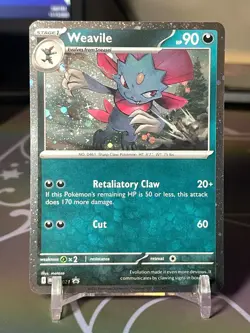 Pokemon TCG Weavile 021 Phantasmal Flames Black Star Promo MINT/Near Mint - Image 1