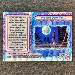 Topps Pokemon The Movie 2000 Ancient Mew Rainbow Foil #70 It's Not Over Yet... - Image 2