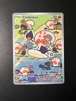 Pokemon TCG Clobbopus 207/191 Illustration Rare Surging Sparks NM - Image 1