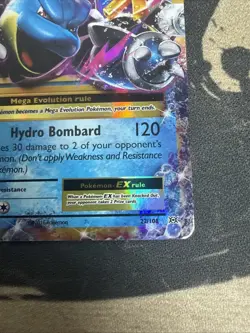 Blastoise EX #22/108 XY Evolutions Ultra Rare Pokemon TCG - Image 2